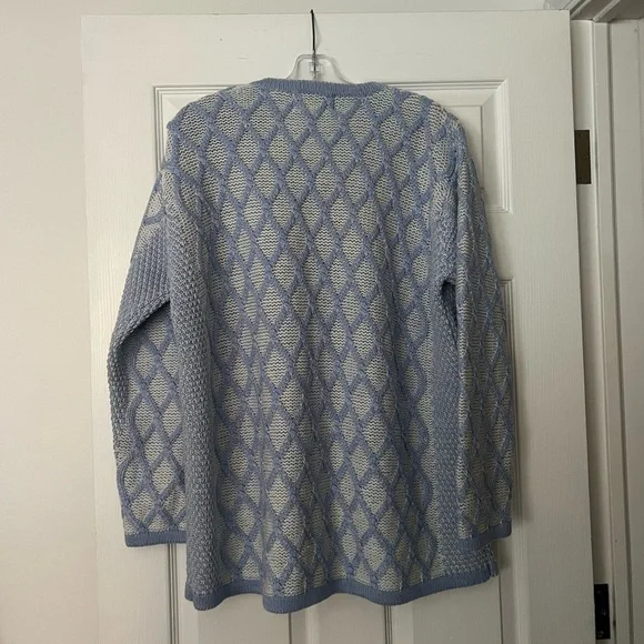 Aran Crafts cardigan - size L EUC 100% merino wool